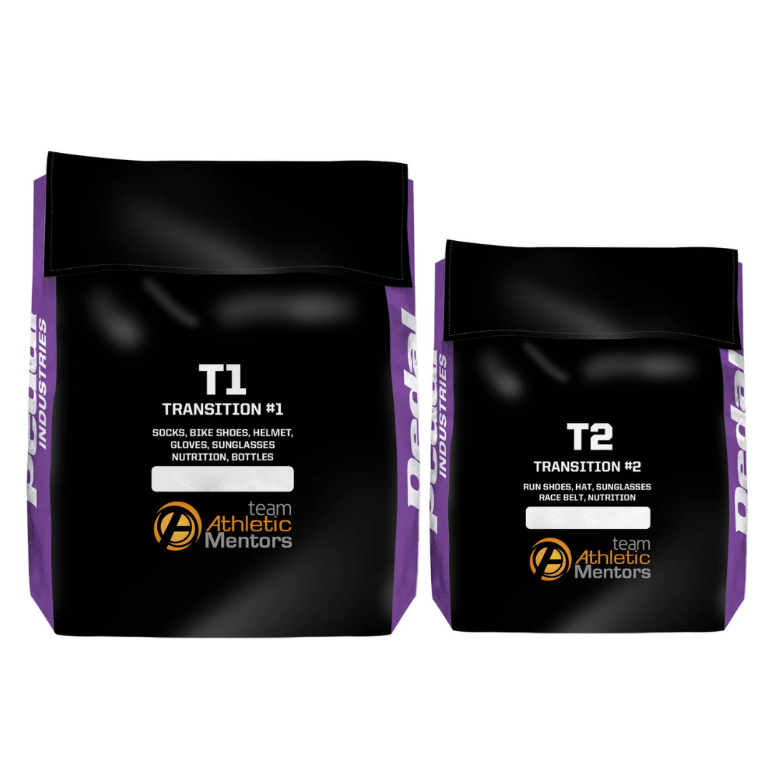 Team Athletic Mentors Triathlon Transition Bags